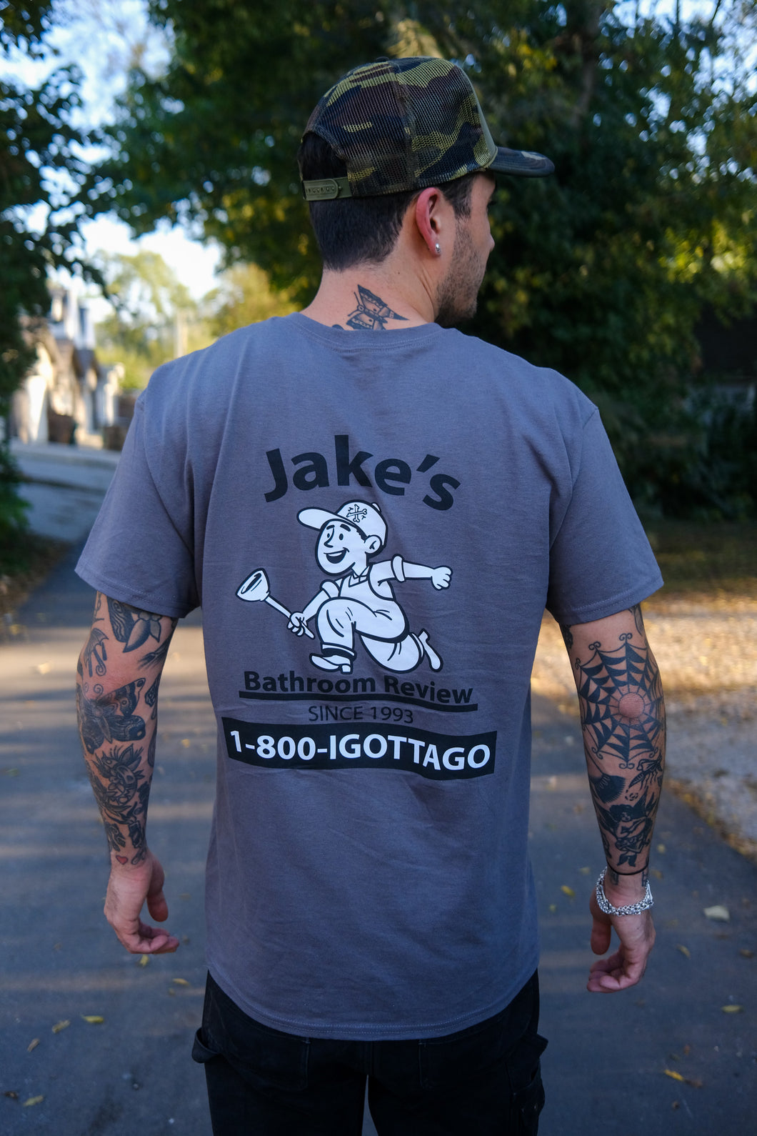 Jake's Bathroom Review T-shirt
